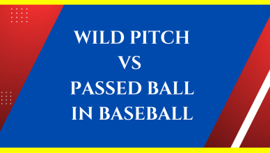 differences between wild pitch and passed ball in baseball