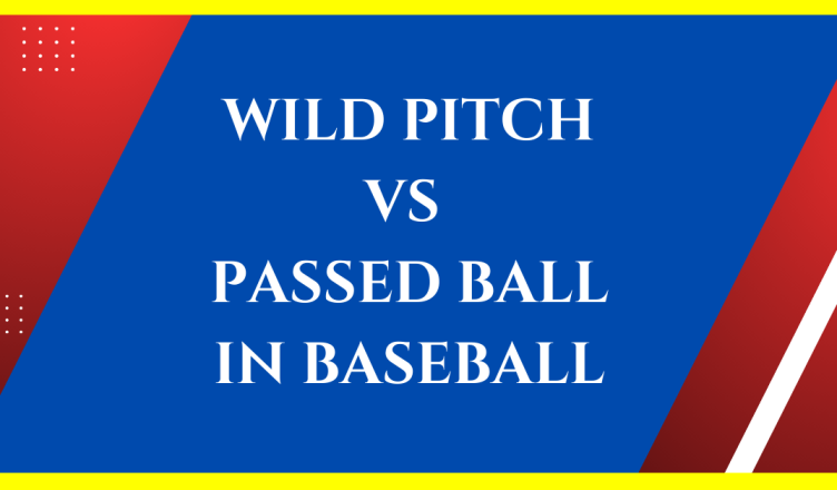 differences between wild pitch and passed ball in baseball