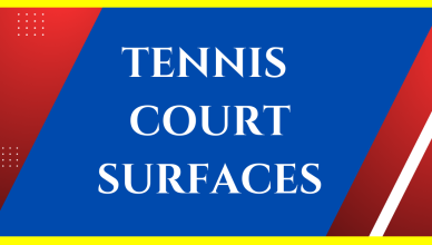 different types of tennis court surfaces