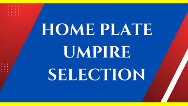 how are home plate umpires selected for baseball games