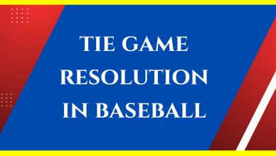 how are tie games resolved in baseball