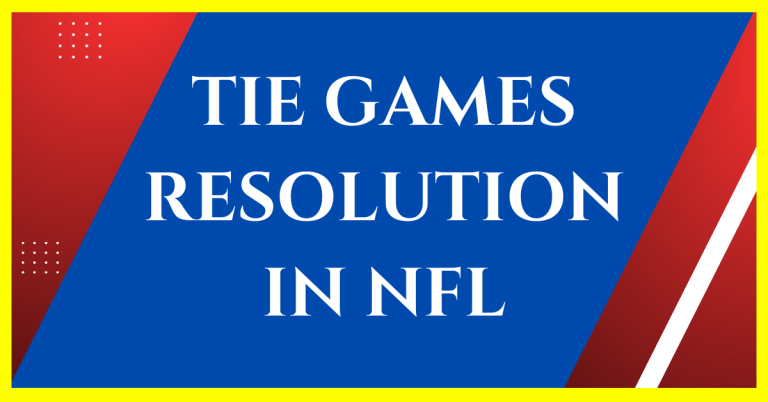 how are tie games resolved in nfl
