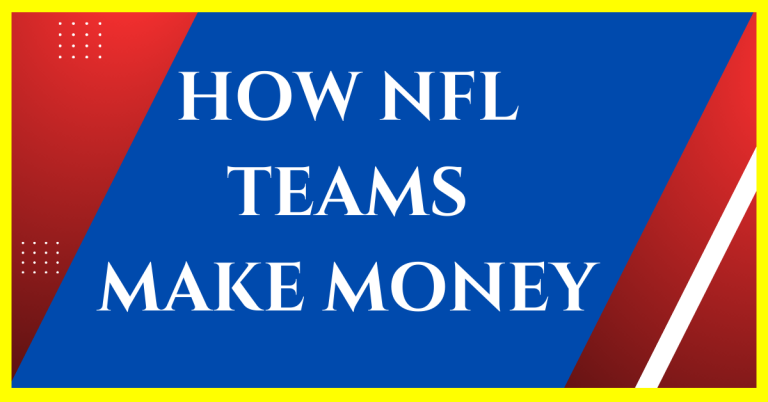 how do nfl teams make money