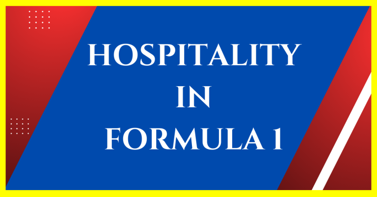 how does hospitality work in f1
