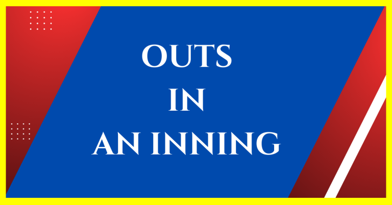 how many outs are in an inning