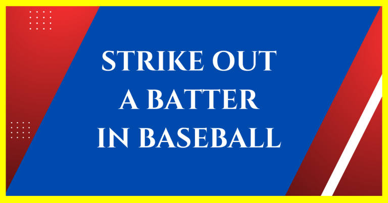 how many strikes to strike out a batter
