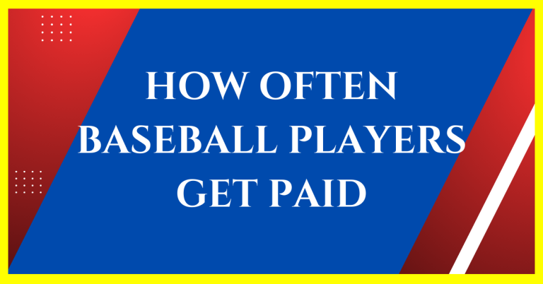 how often do baseball players get paid