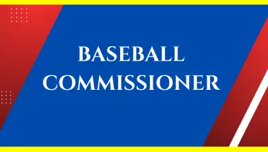 purpose of the baseball commissioner