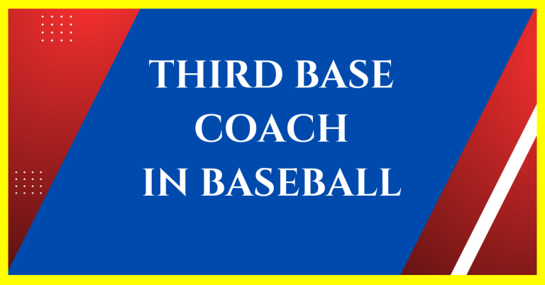 role of the third base coach in baseball