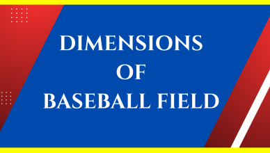 what are the dimensions of baseball field