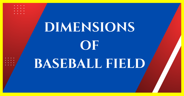 what are the dimensions of baseball field