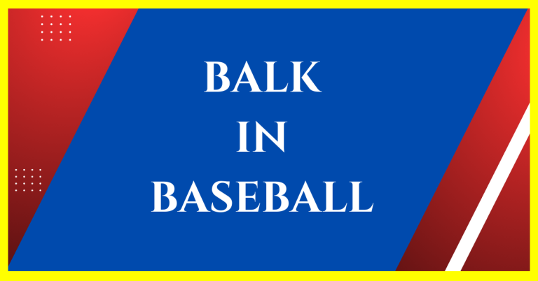 what is balk in baseball