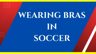 why do soccer players wear bras