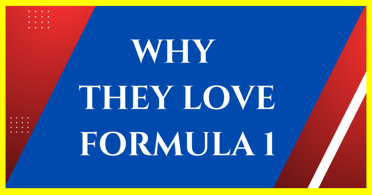 why do you love f1