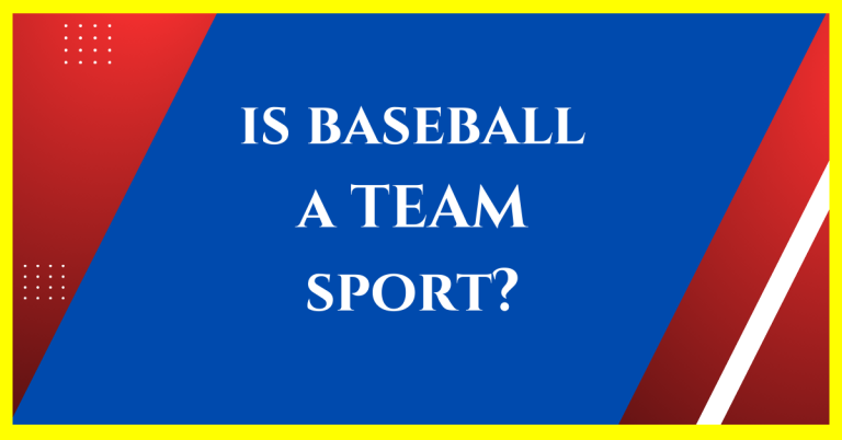 is baseball a team sport