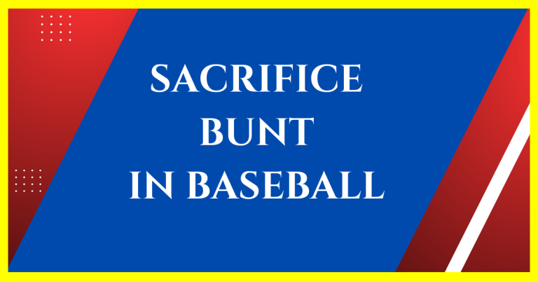 what is the sacrifice bunt in baseball