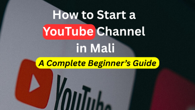 how to start a youtube channel in mali